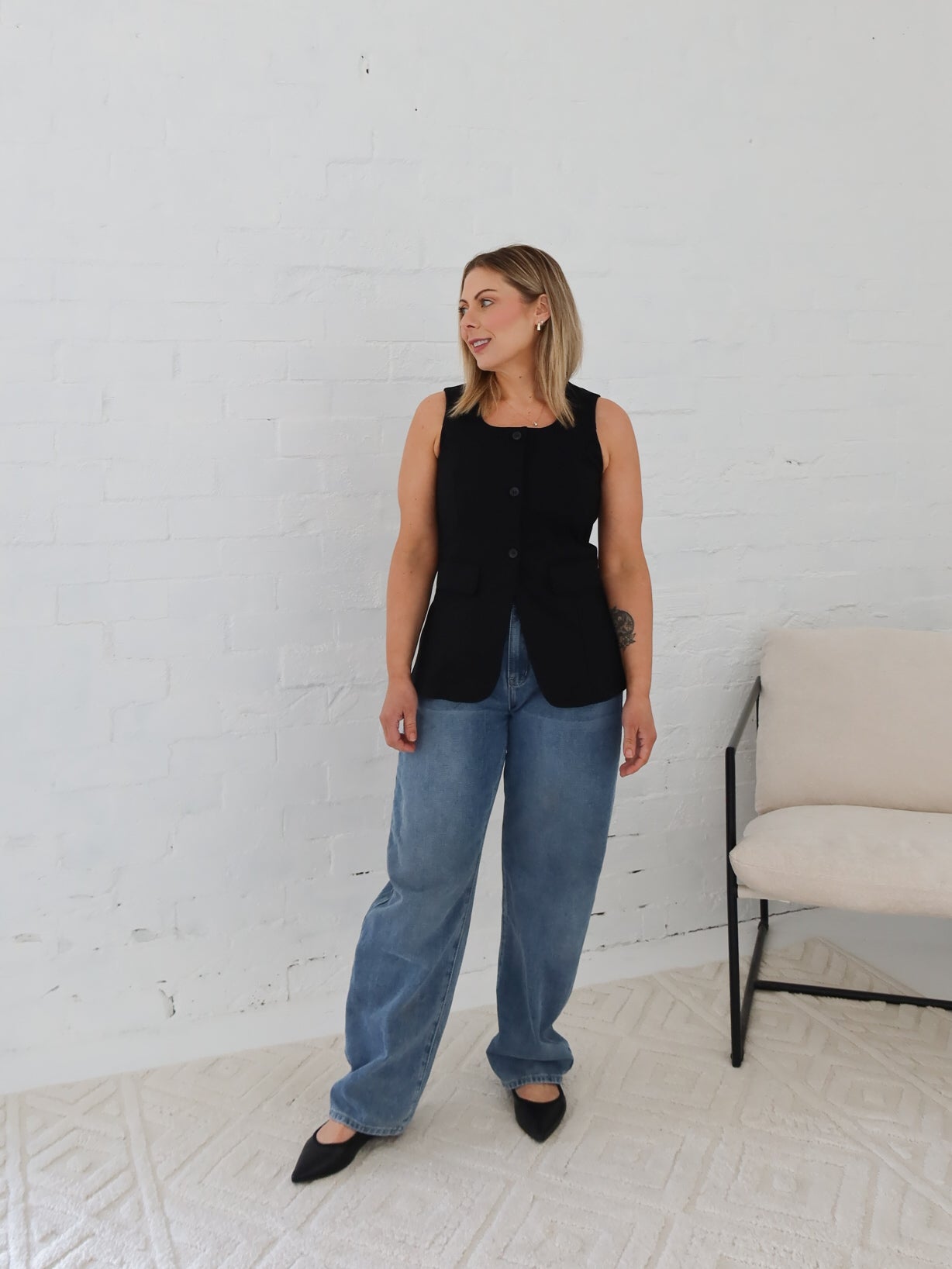 Atlas Barrel Jeans- Light