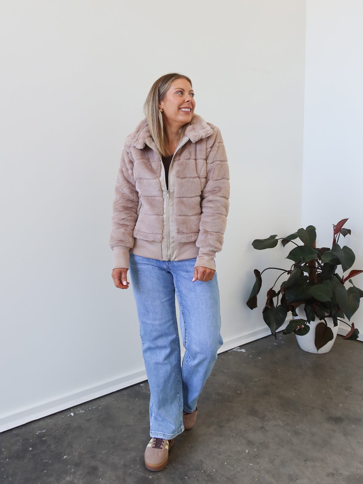 Macey Jacket - Beige