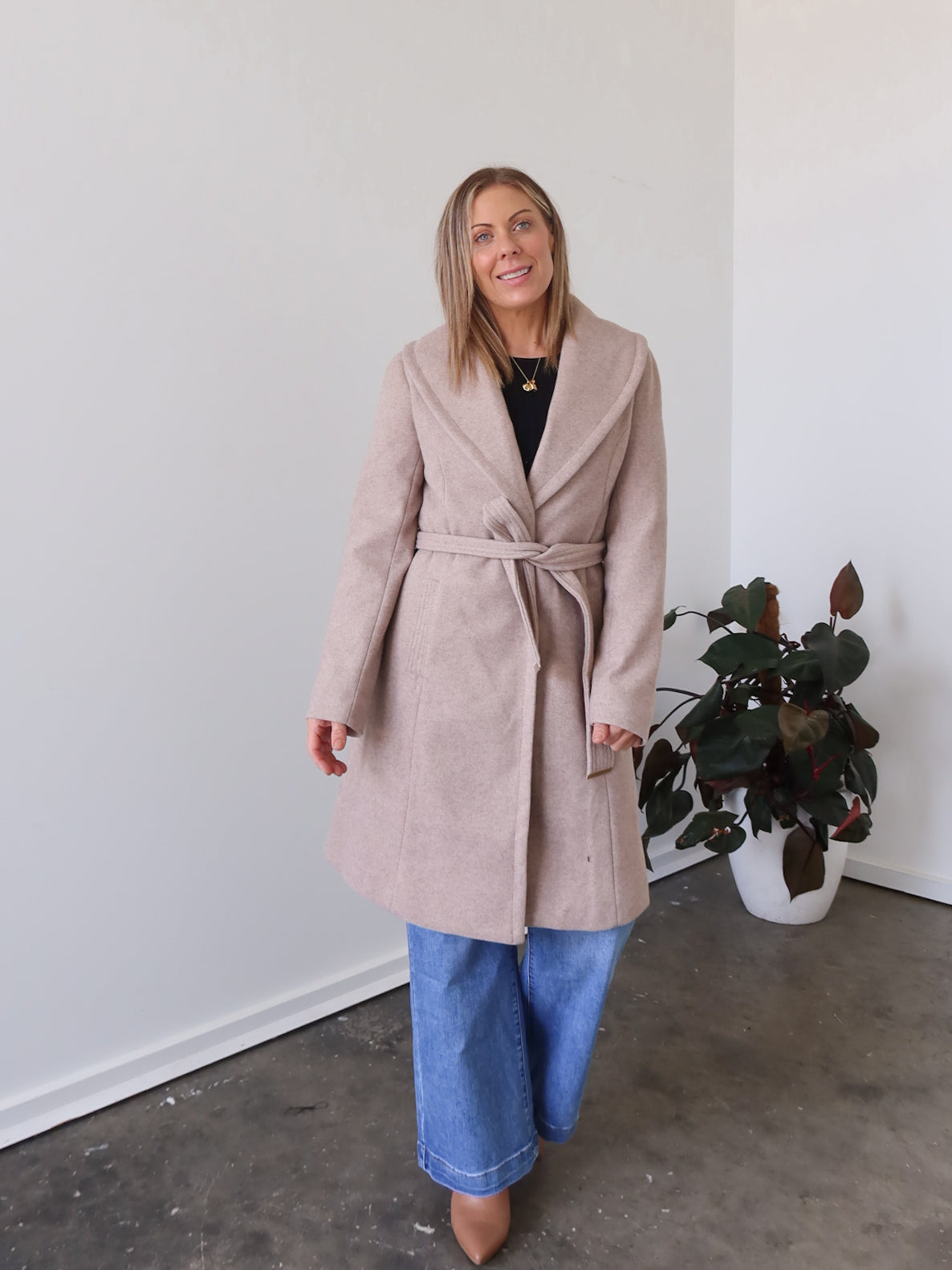Harper Coat - Latte