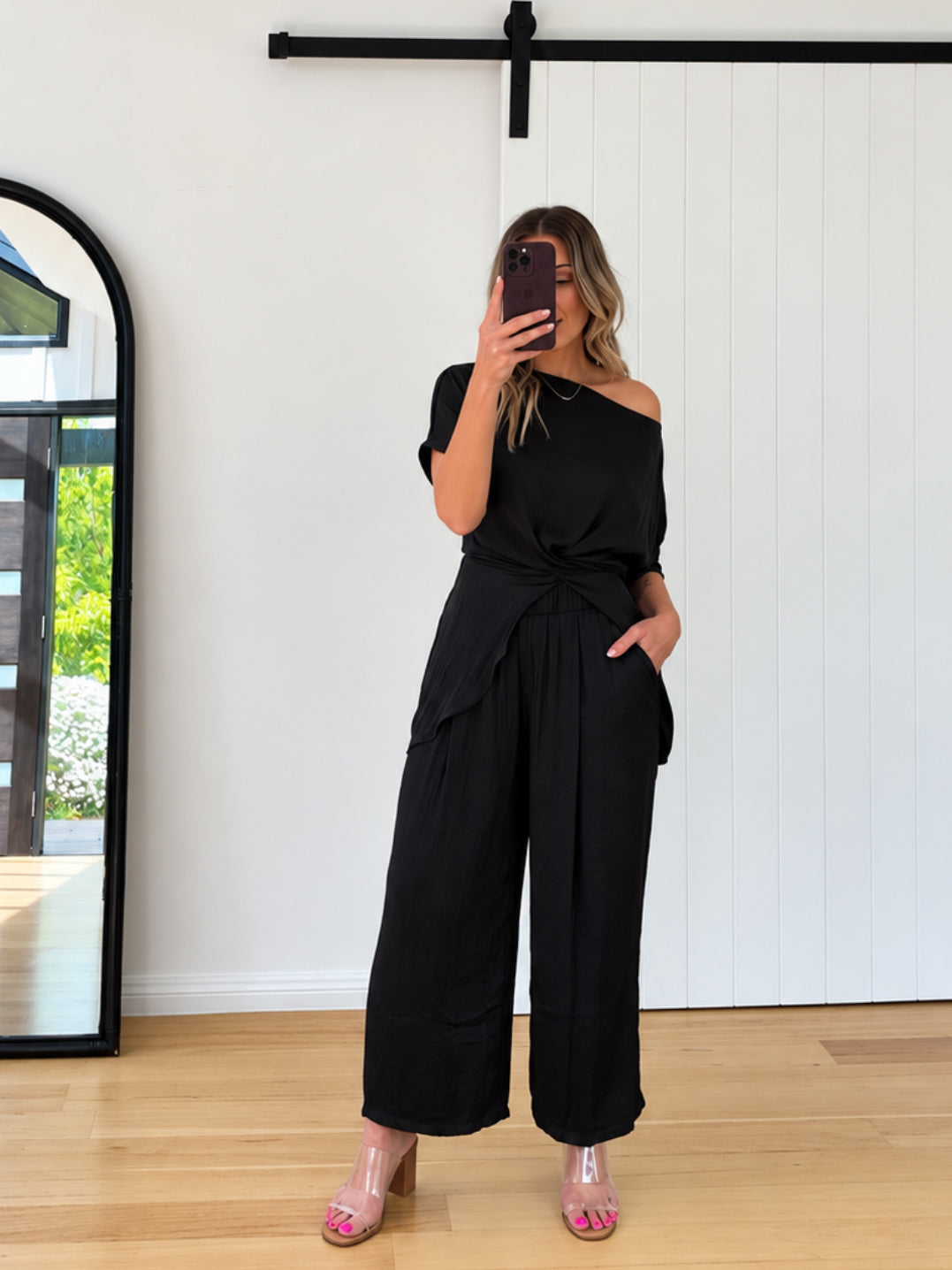 Cynthia Top- Black