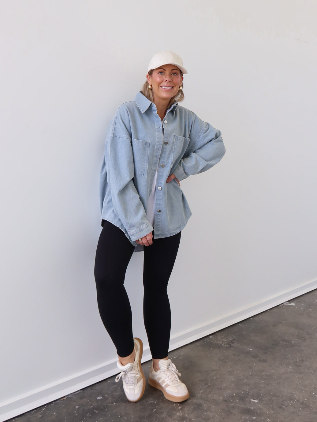 Danbury Shacket - Blue