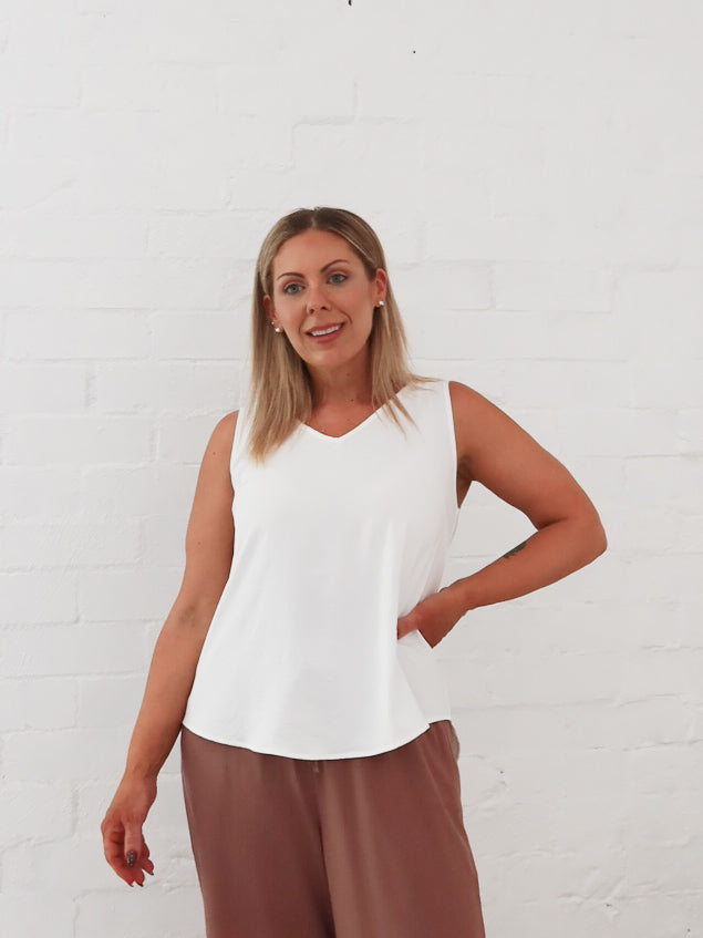 Mia Top- White
