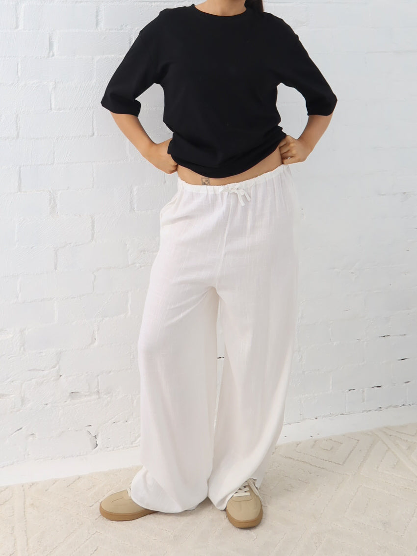 Sawyer Pants - White