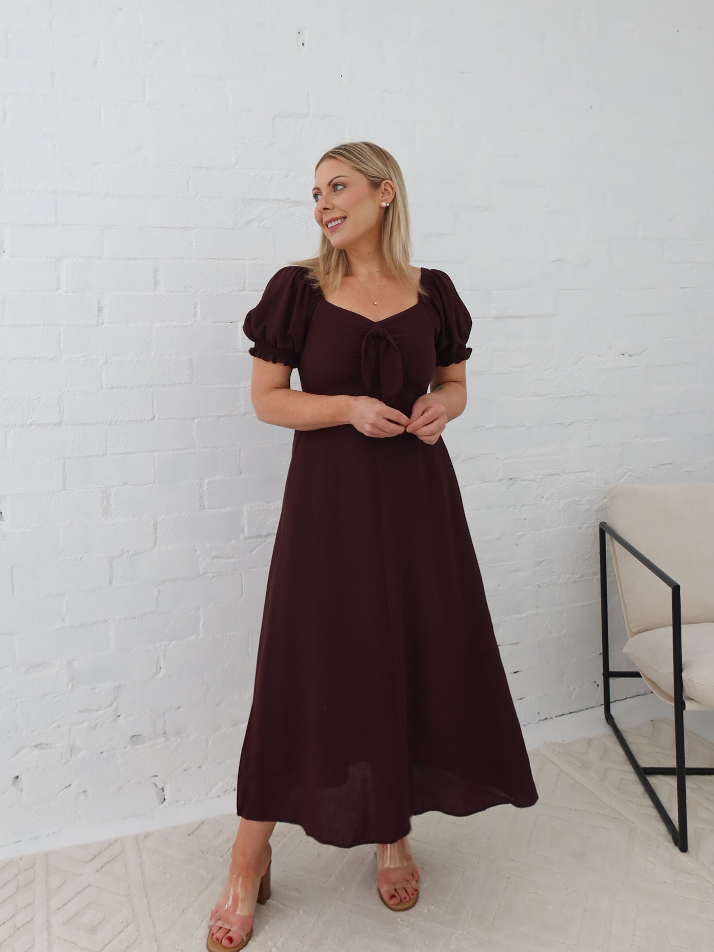 Estella Dress - Chocolate