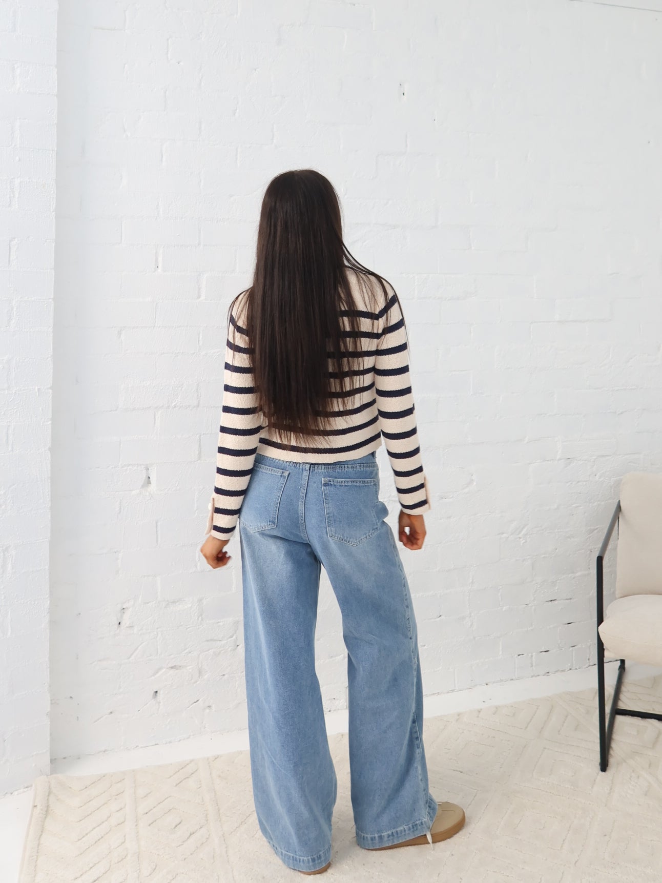 Blanca Cardigan - Navy