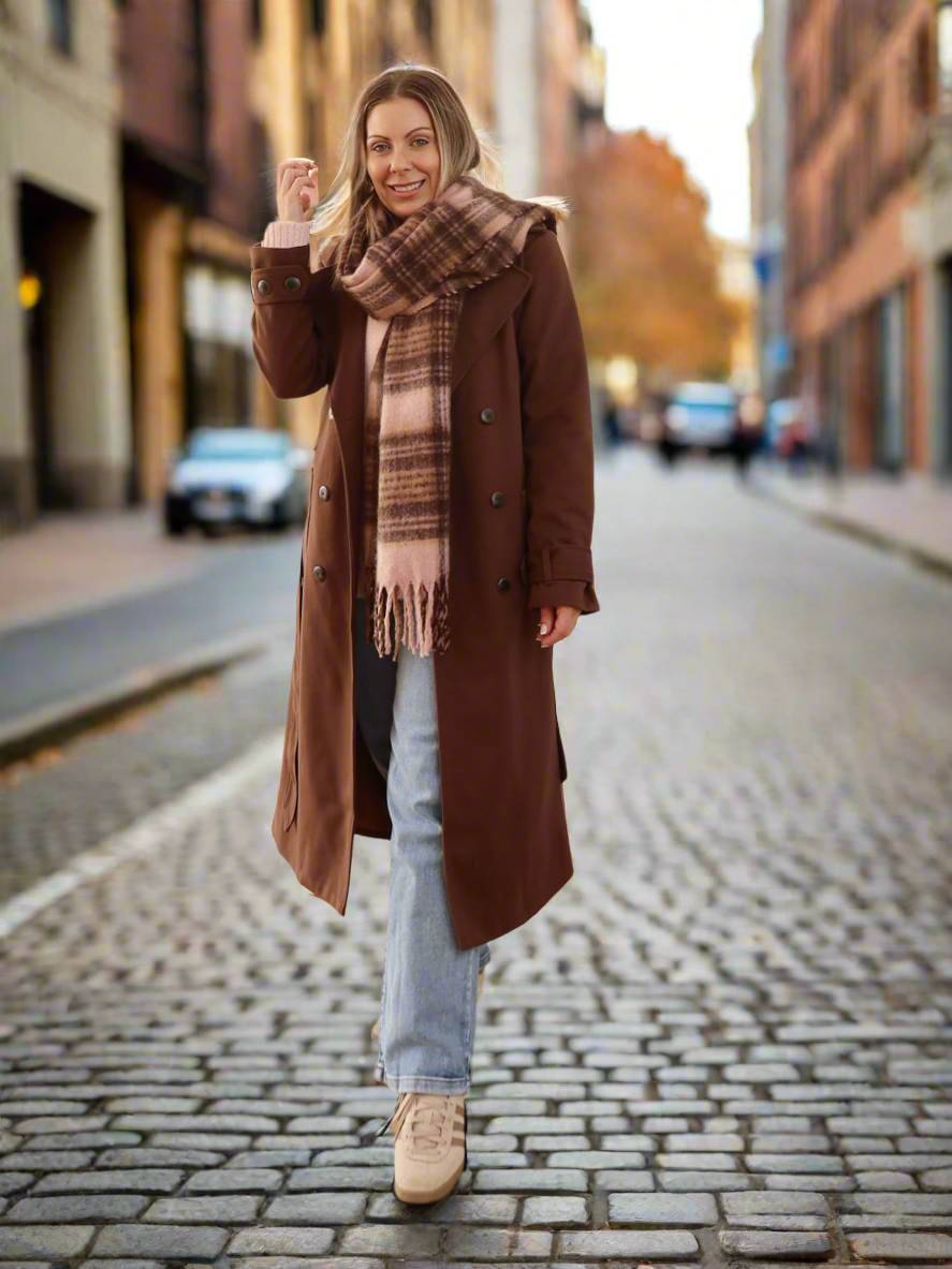 Hardin Coat - Chocolate