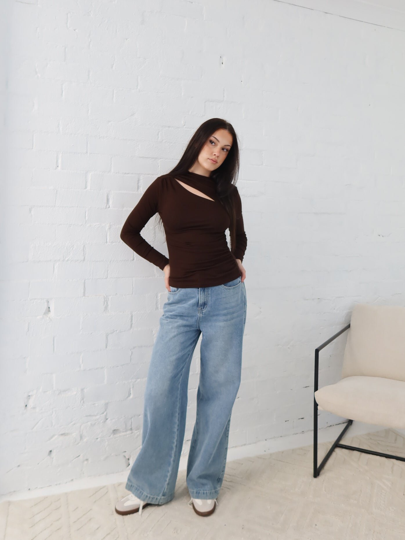 Daniella Top- Chocolate