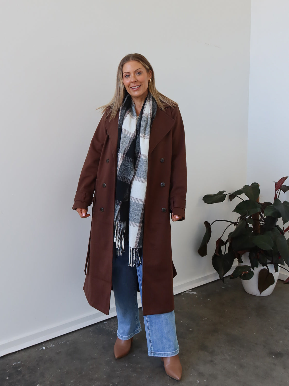 Hardin Coat - Chocolate
