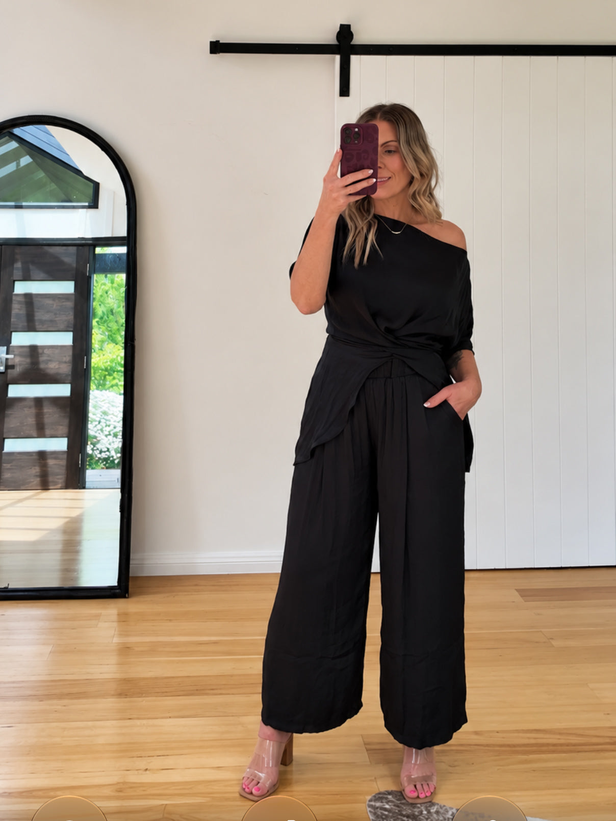 Cynthia Top- Black