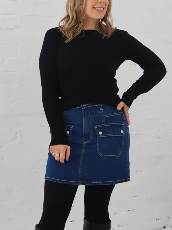 Myka Denim Skirt