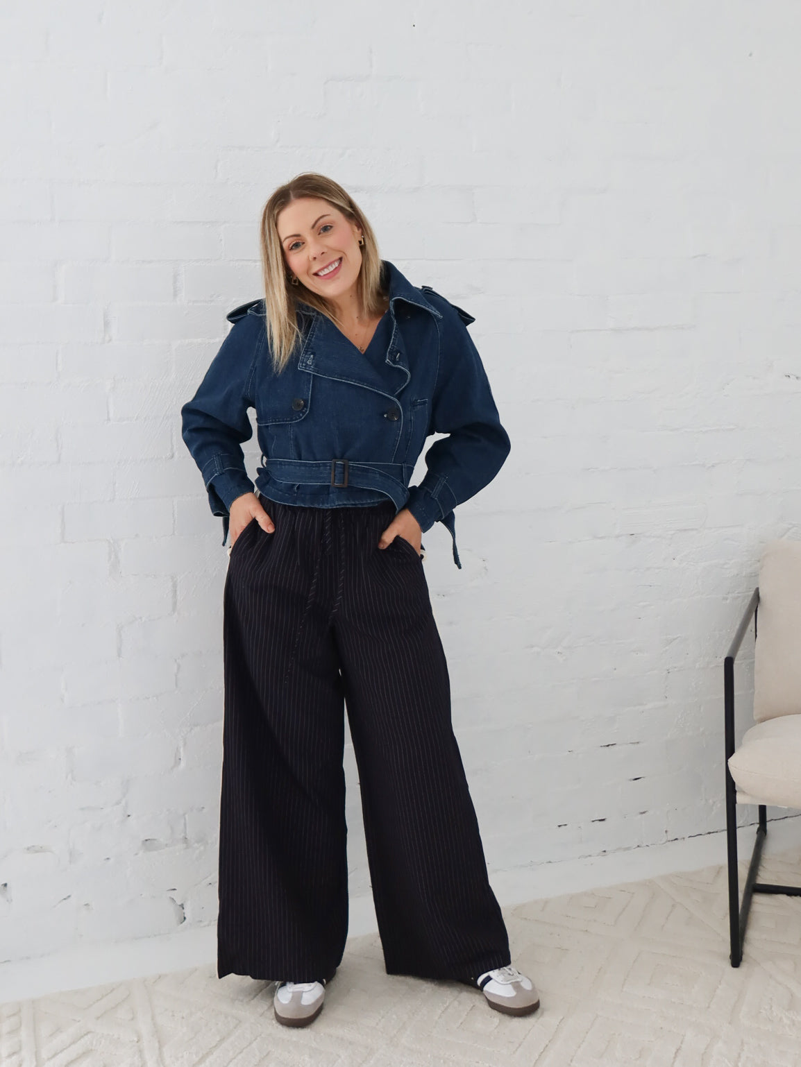 Hayes Jacket - Blue Denim