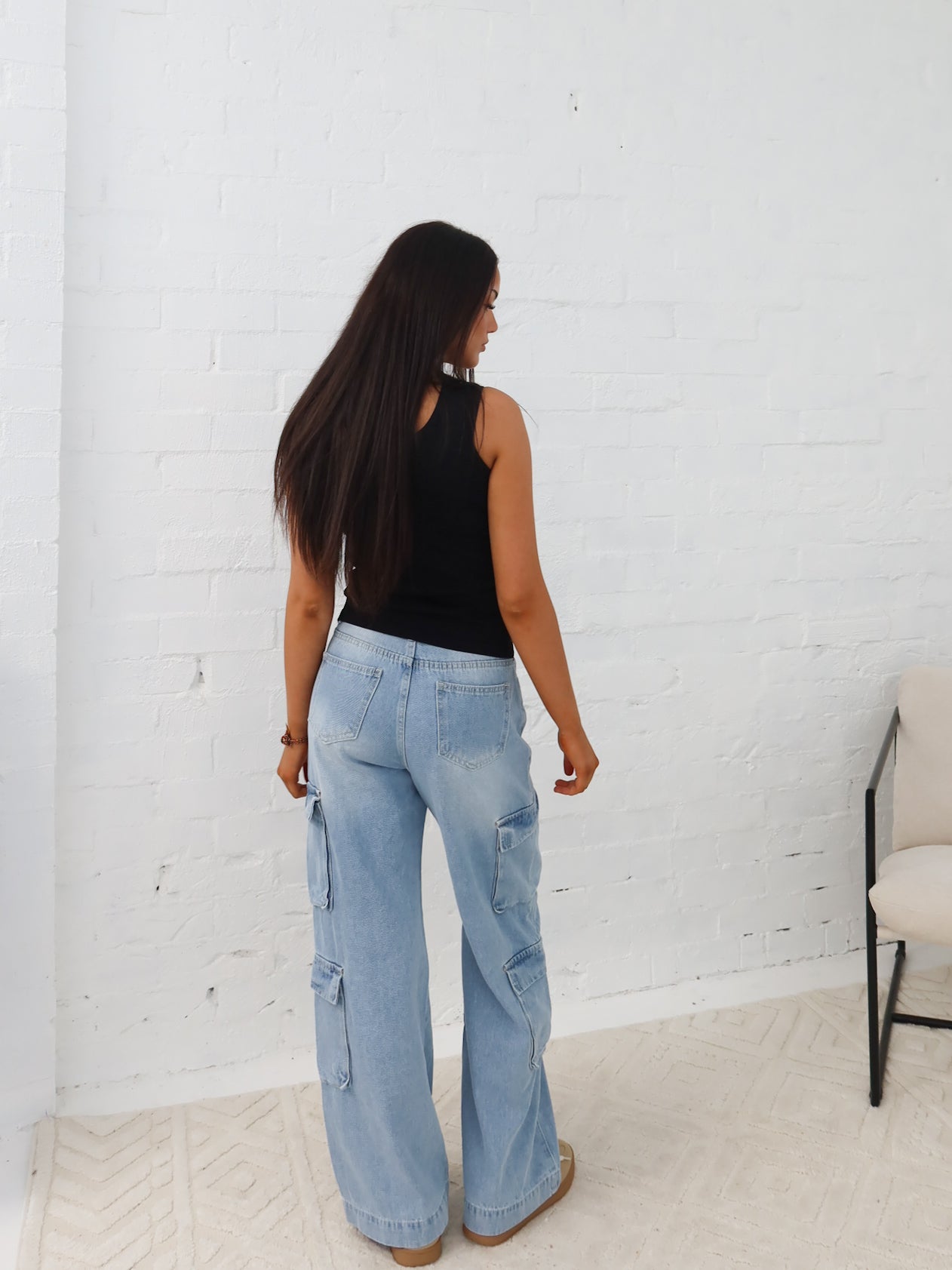 Paxton Cargo Jeans- Light