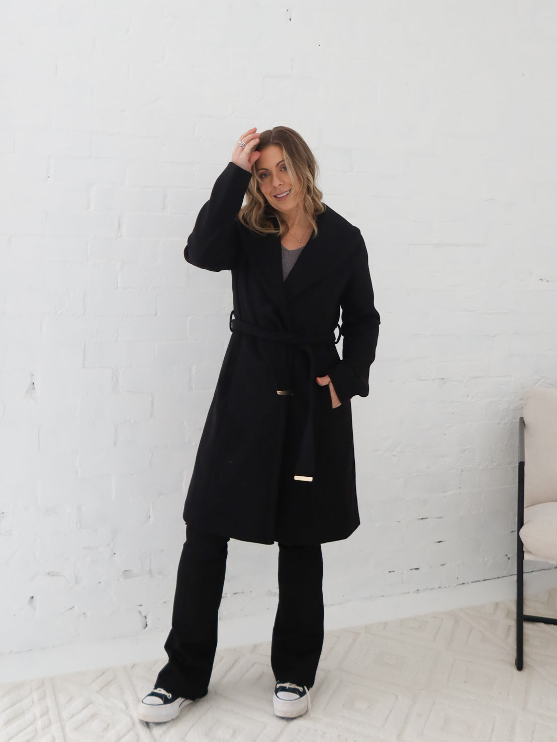 Harper Coat- Black