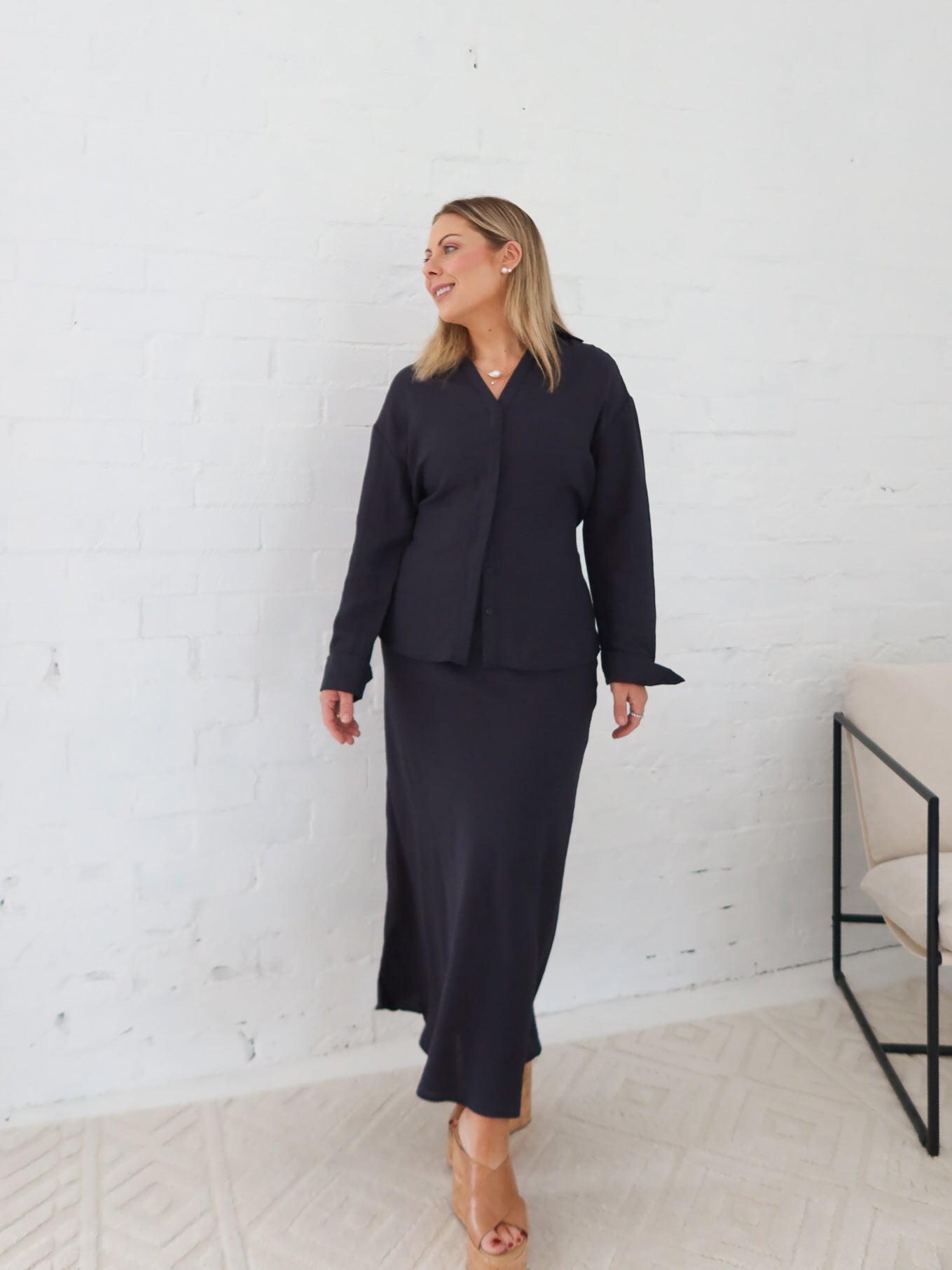 Niko Skirt - Navy