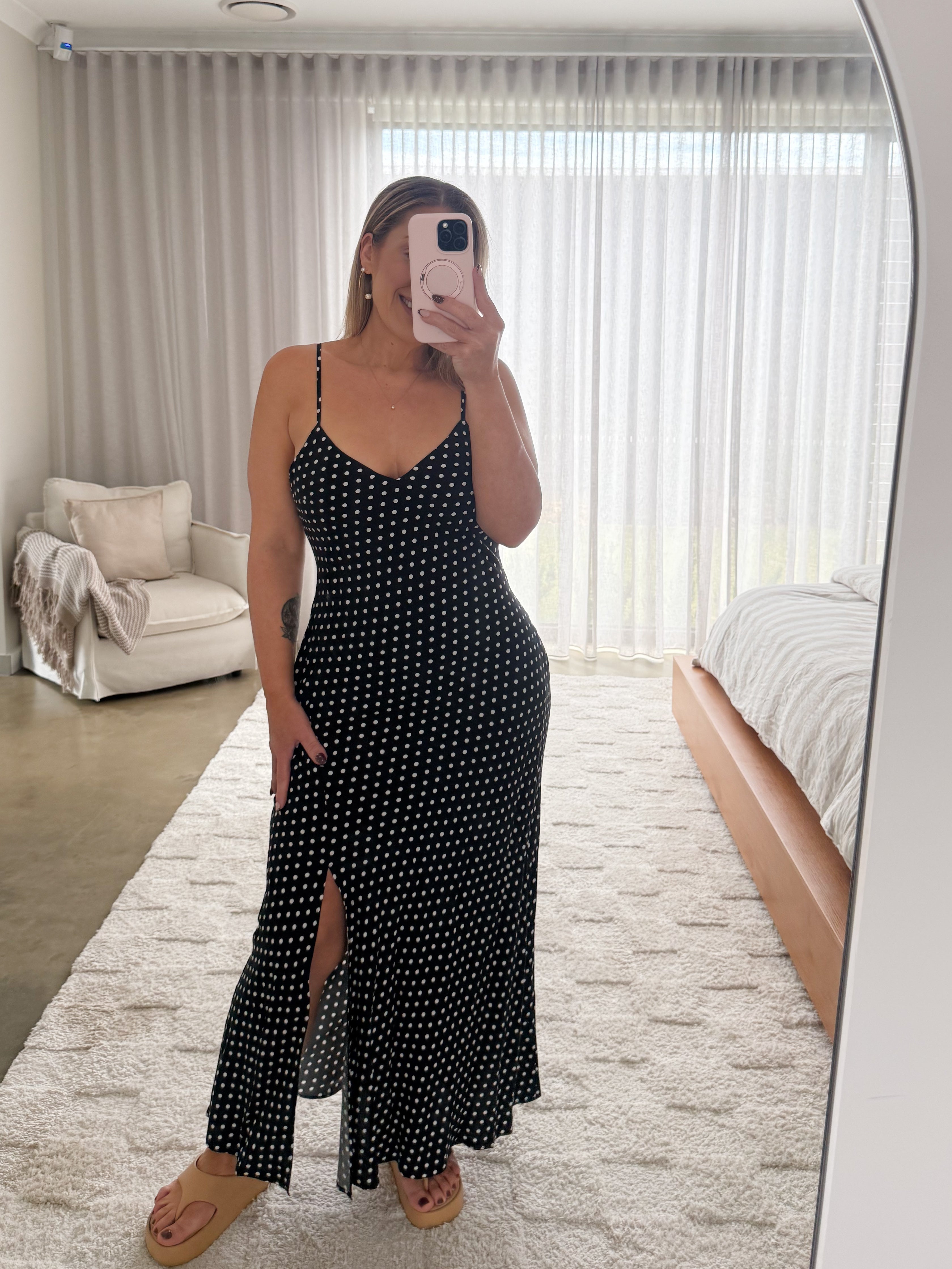 Anna Dress- Polka Dot