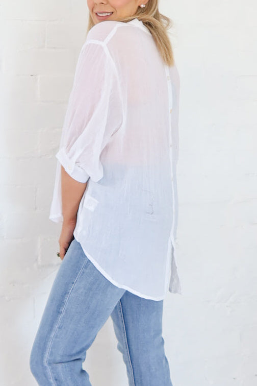 Mimi Blouse - White