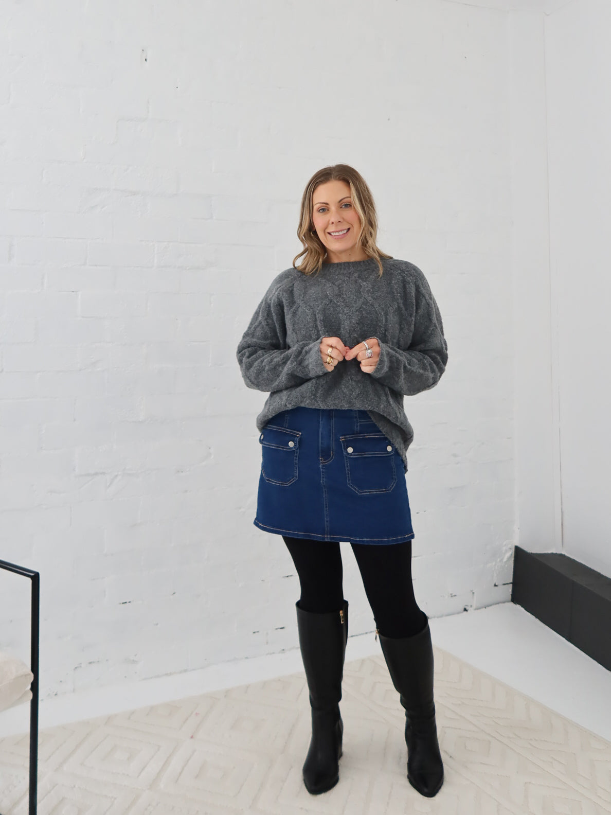 Myka Denim Skirt