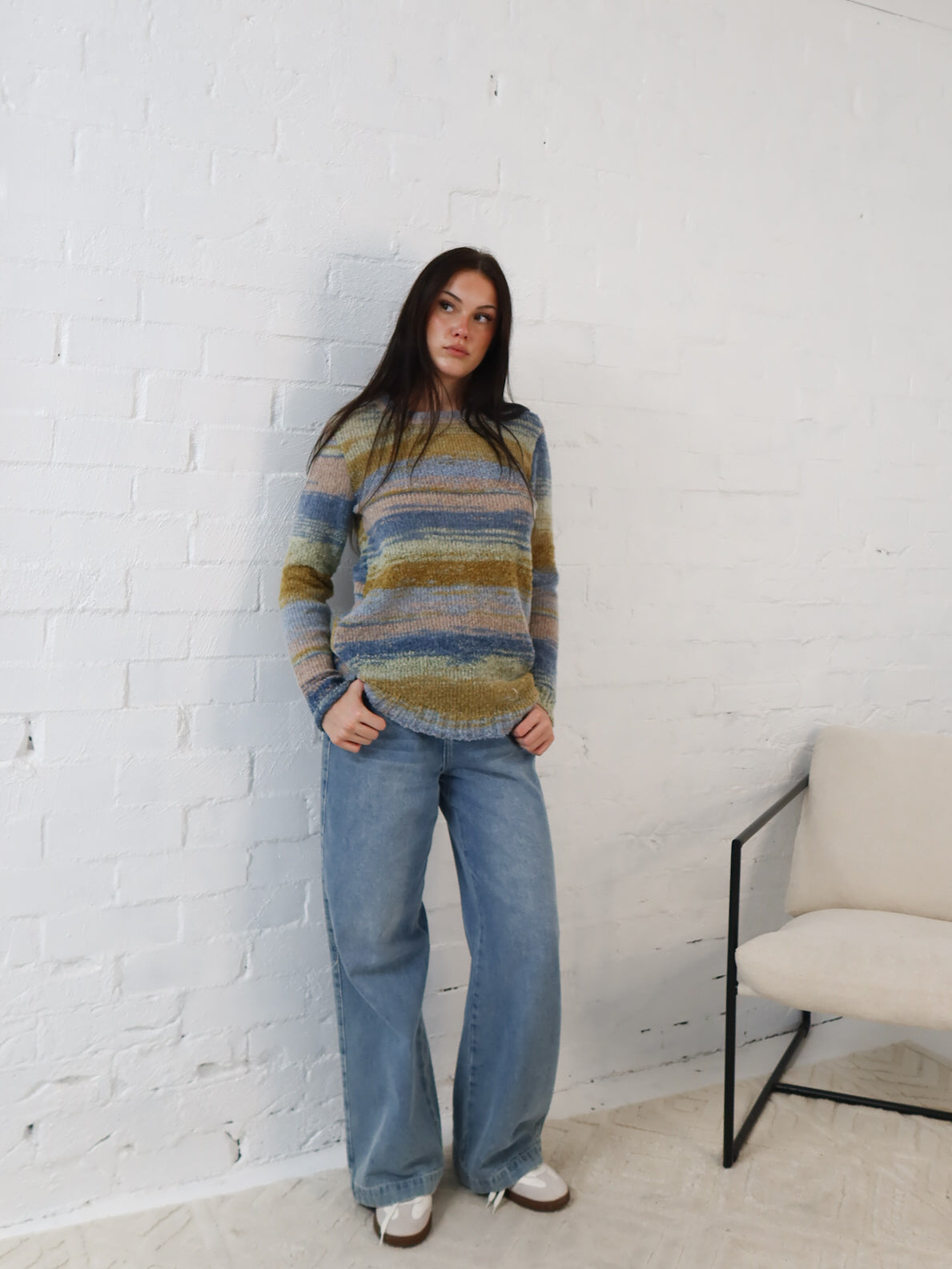 Wren Knit- Blue
