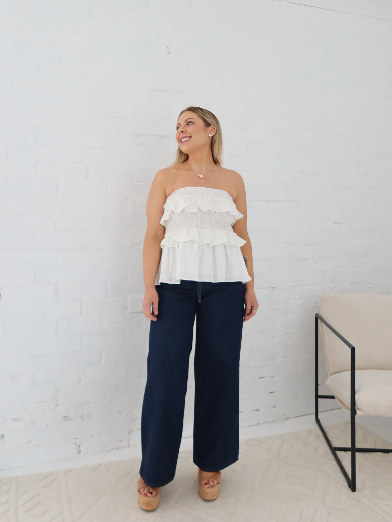 Sonya Top - White