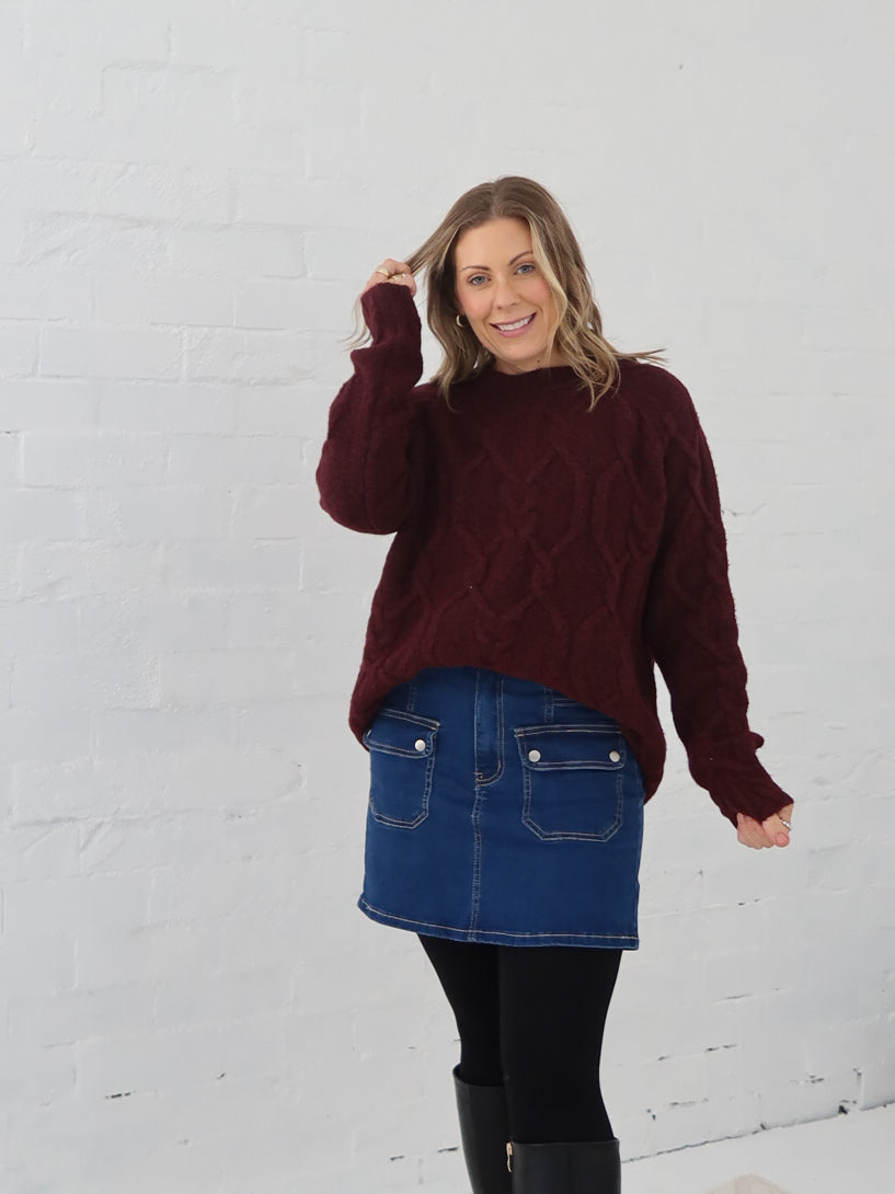 Myka Denim Skirt