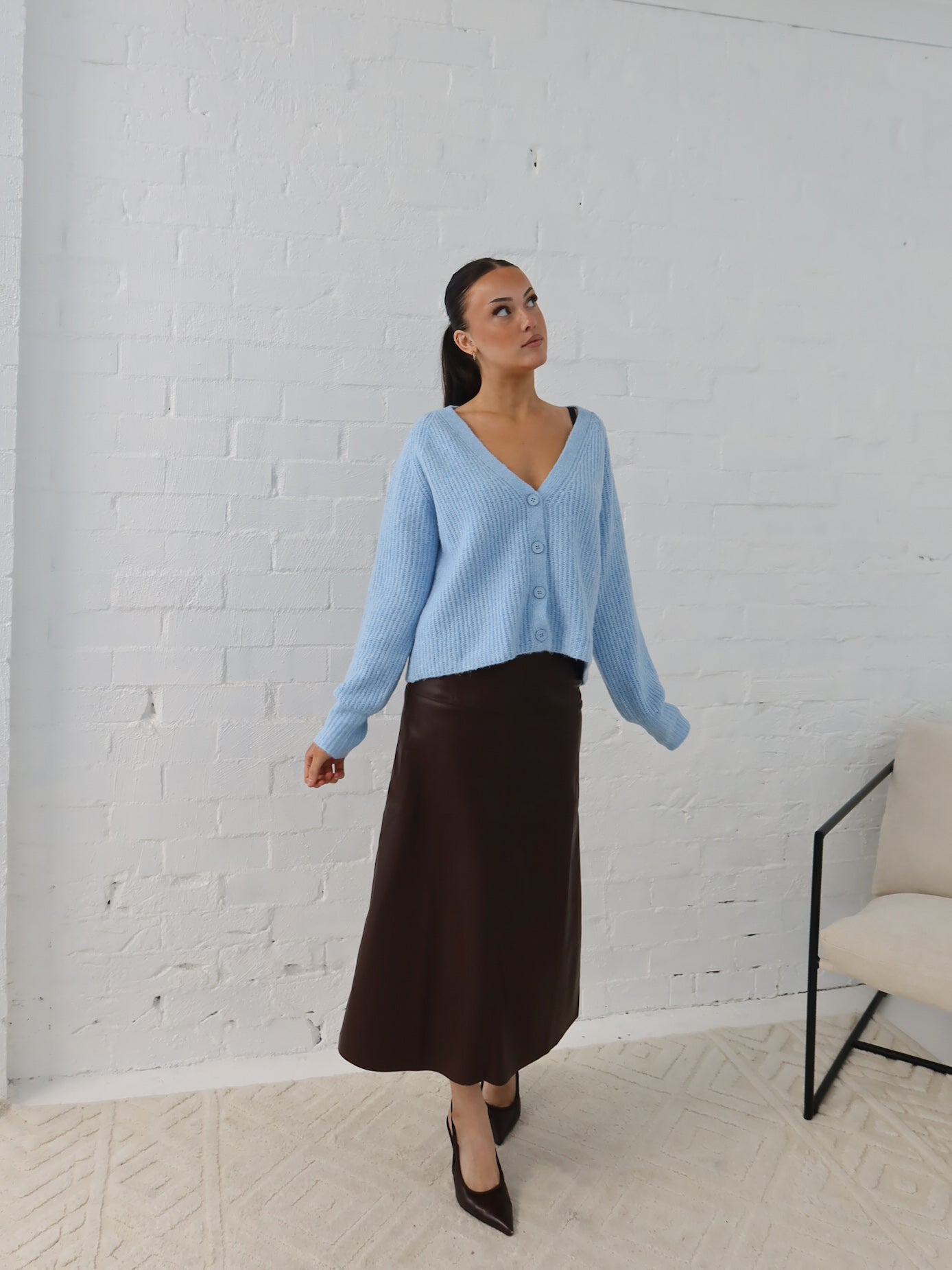 Saffy Skirt - Chocolate