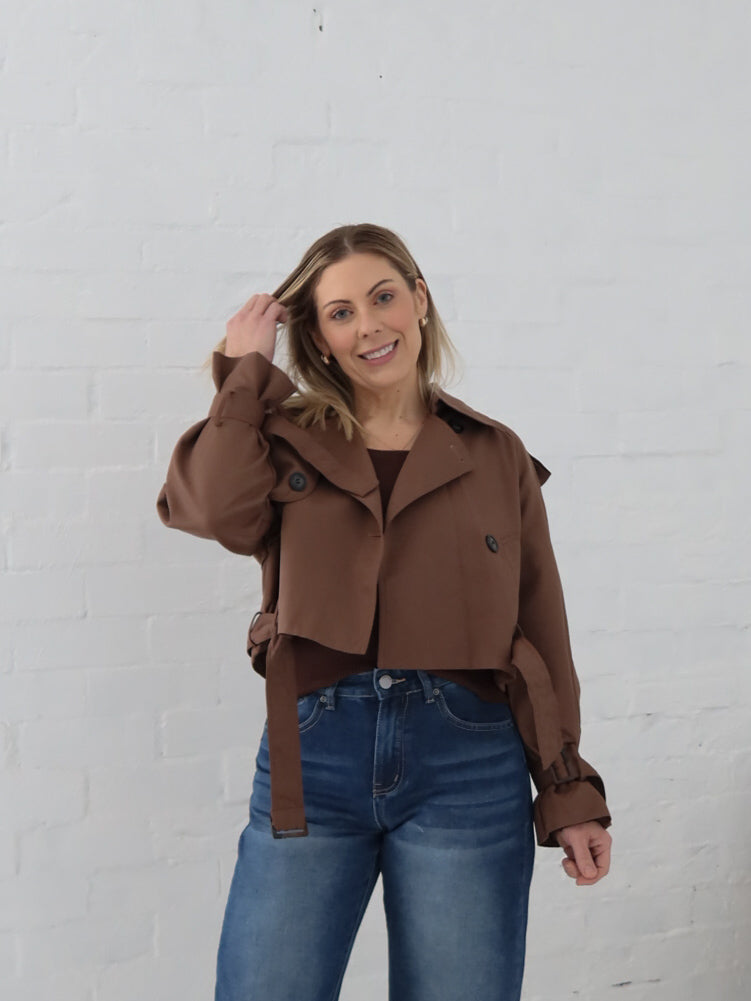 Hayes Jacket - Chocolate