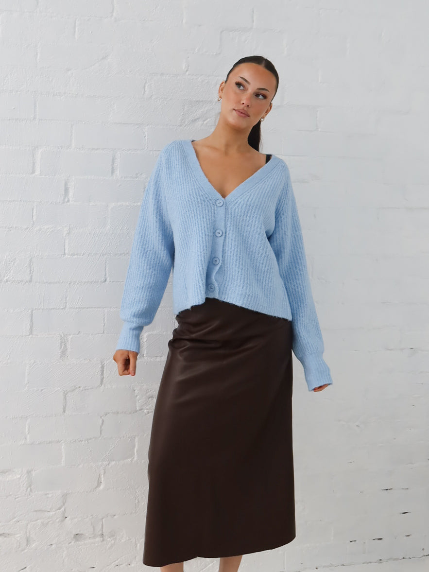 Saffy Skirt - Chocolate