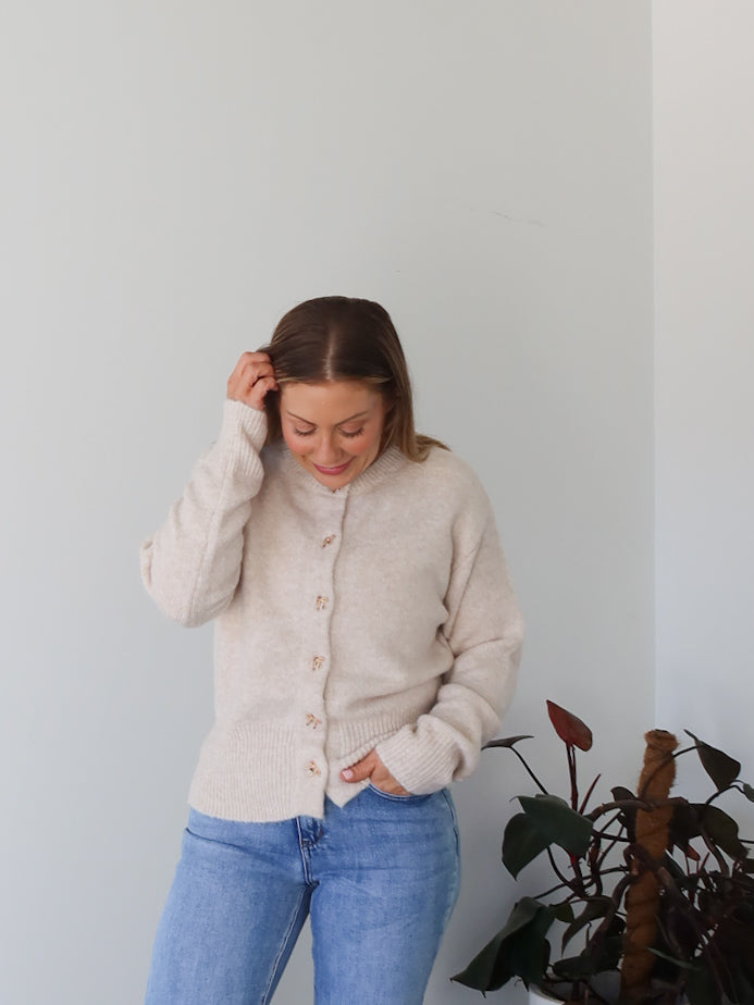 Mckinley Cardigan - Natural