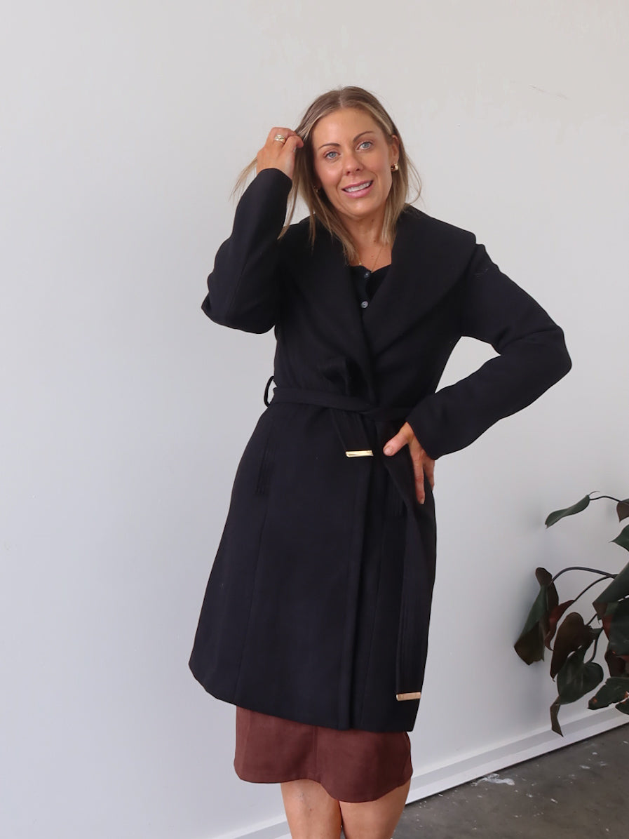 Harper Coat- Black