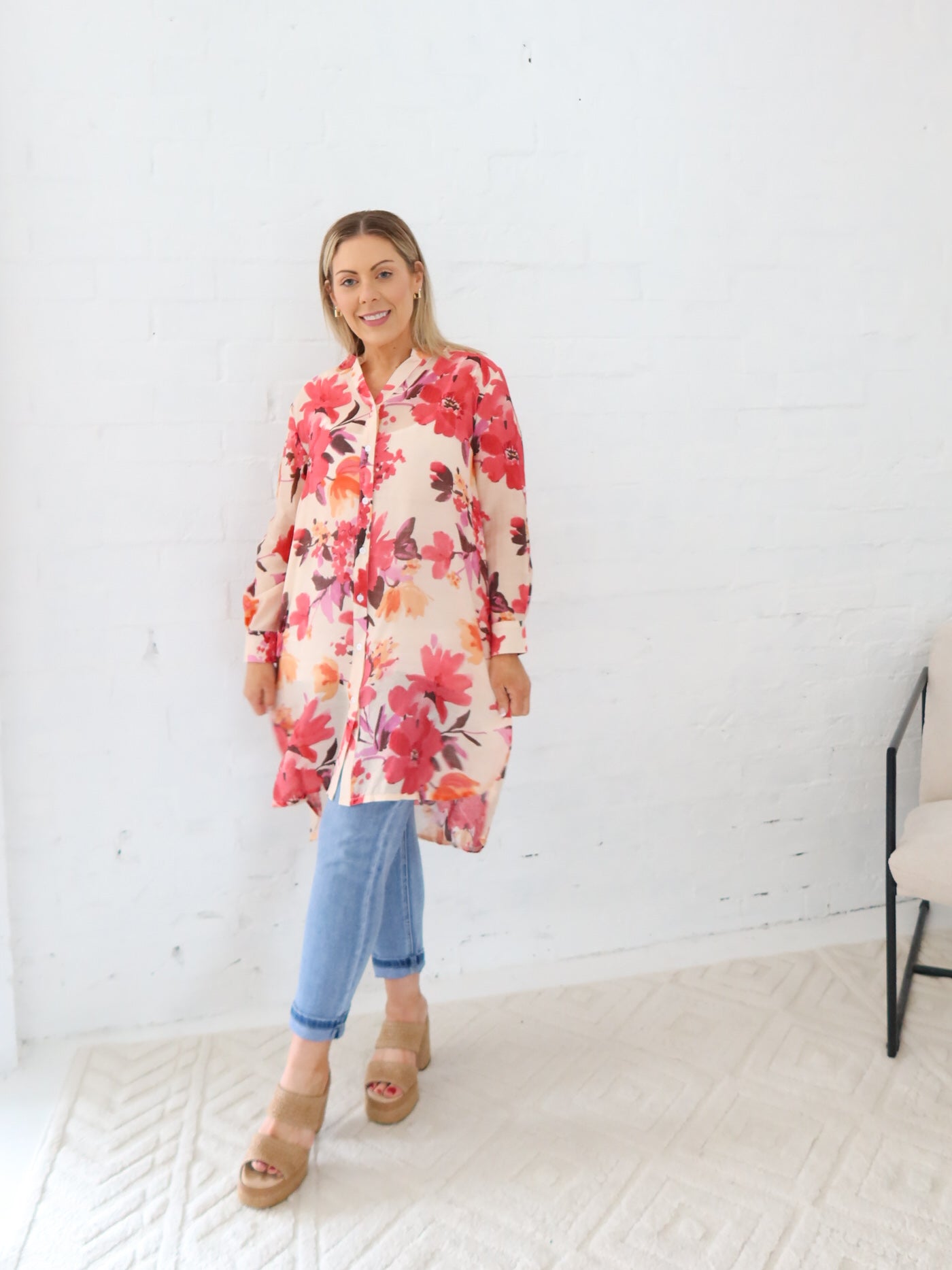 August Shirt- Pink