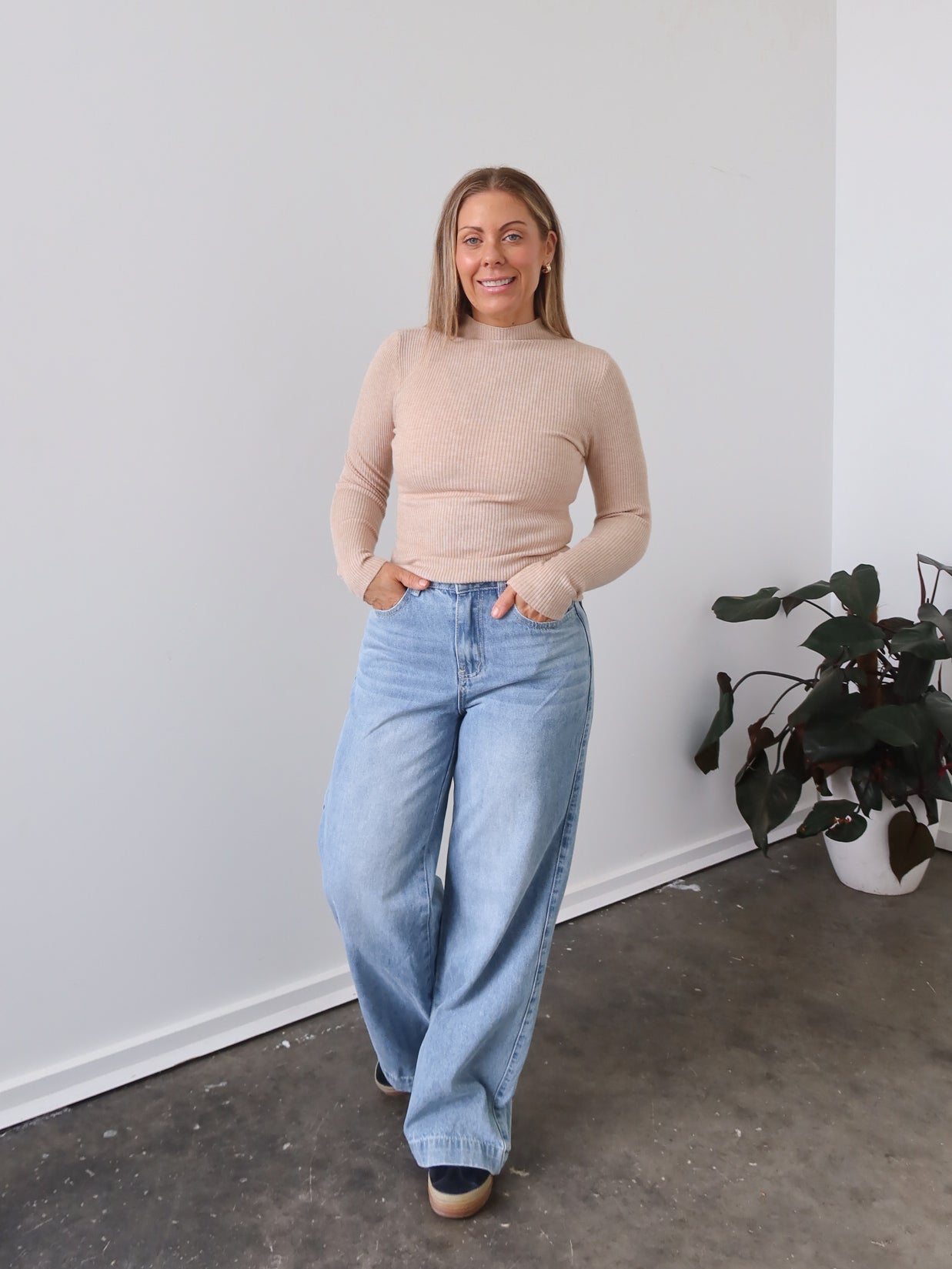 Amy Knit - Beige