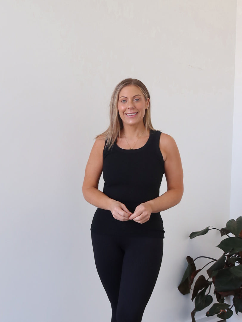 Charlee Tank - Black