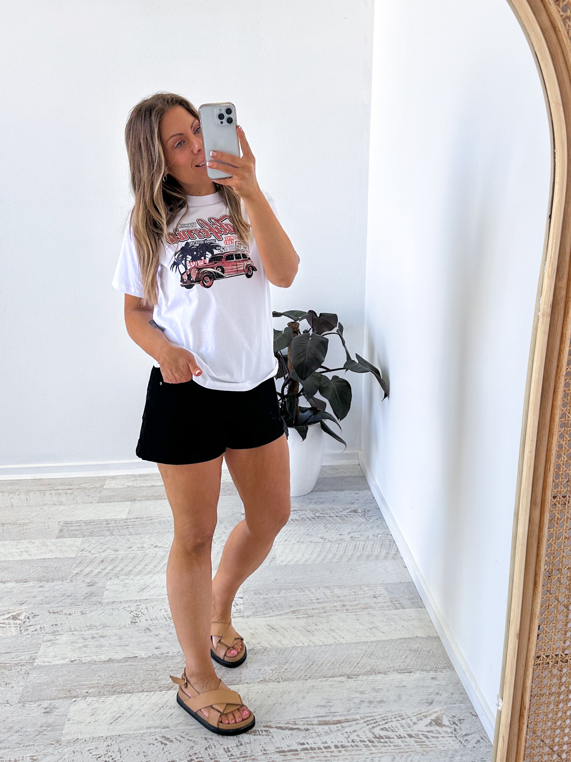 California Tee - White