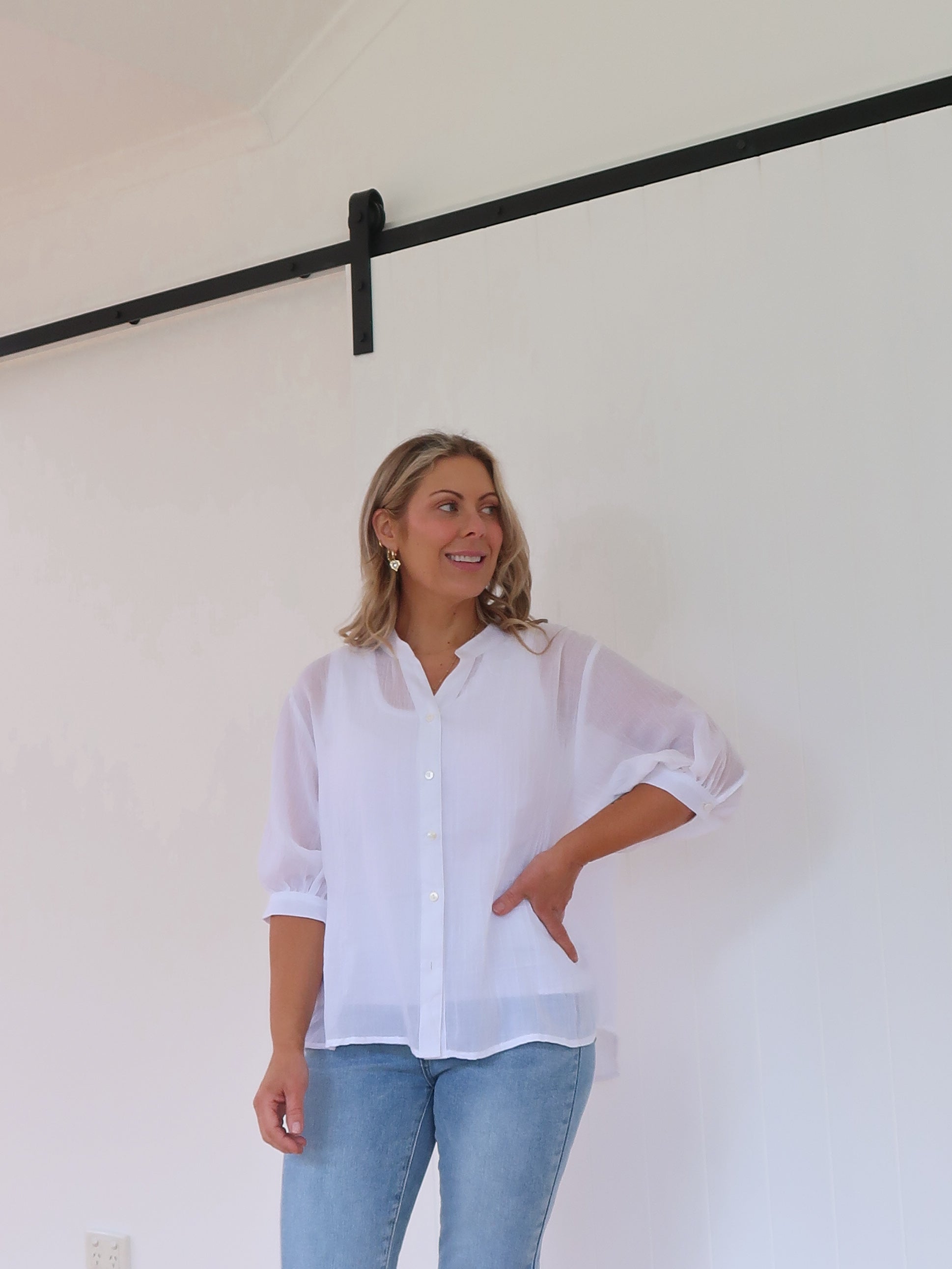 Mimi Blouse - White