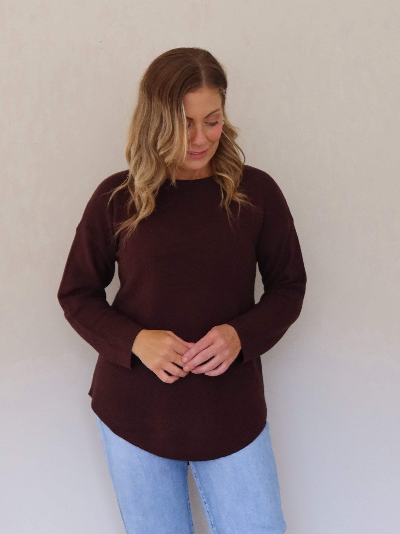 Saxon Knit - Chocolate