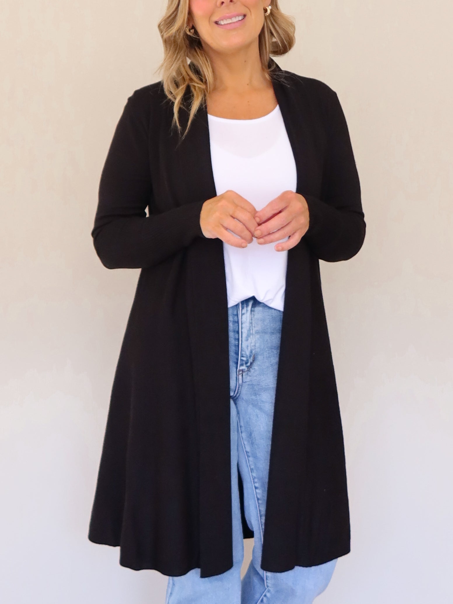 Rowan Cardigan - Black