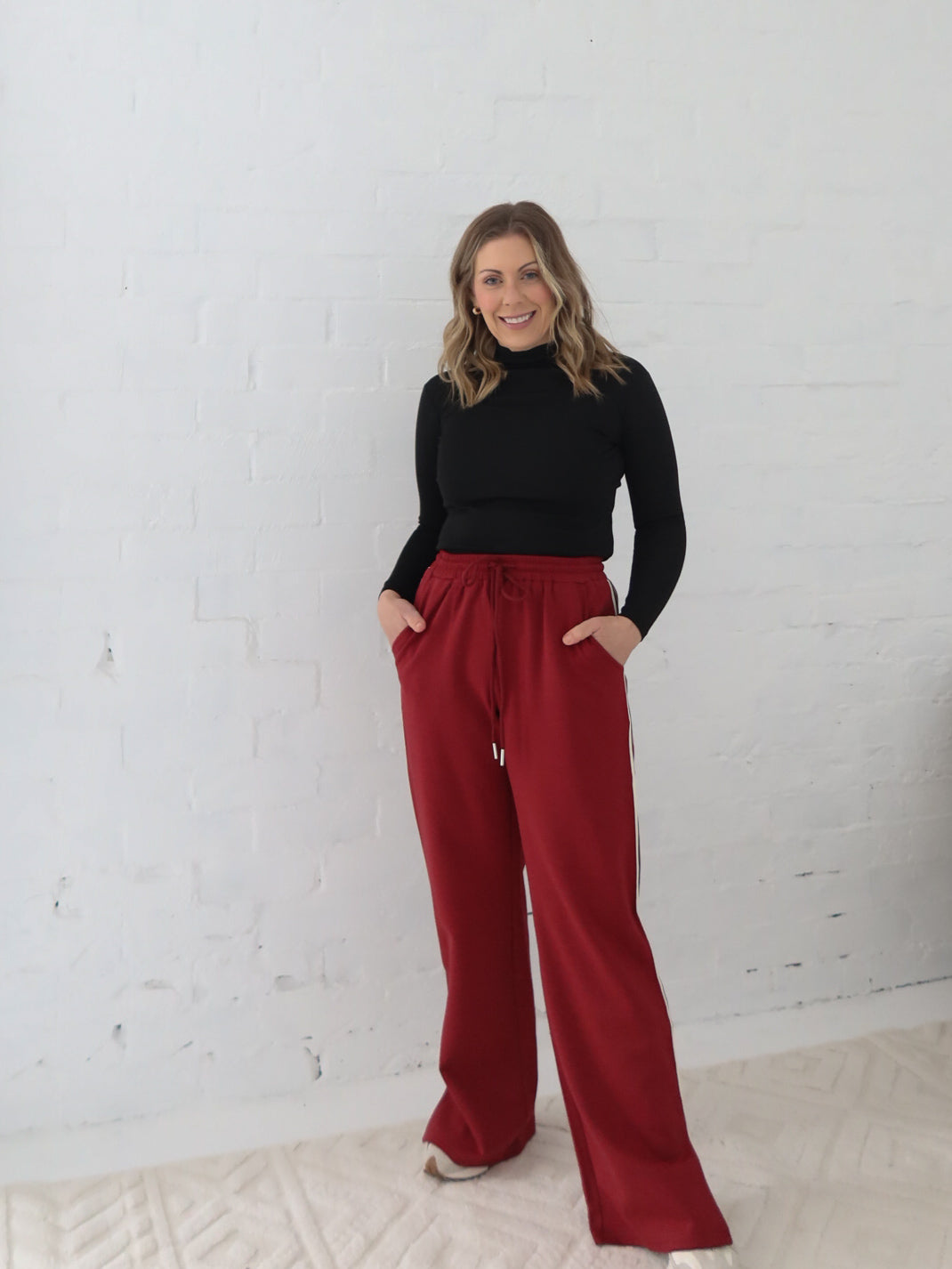Sullivan Pants - Burgundy