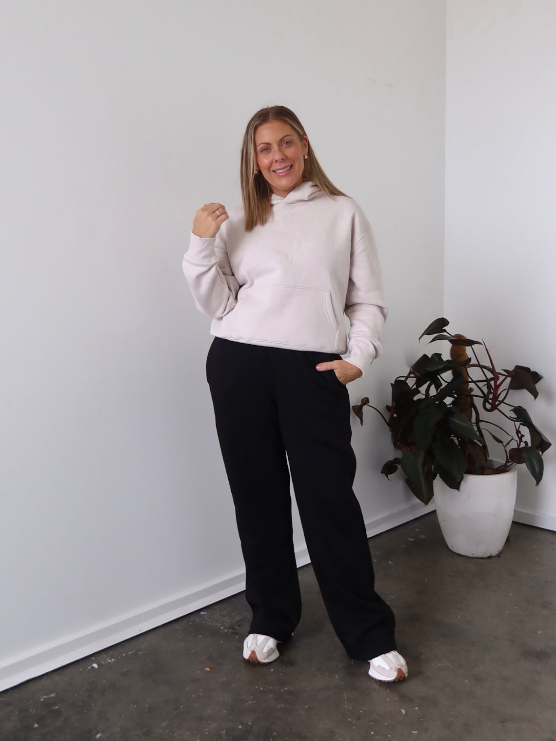 Frankie Hoodie - Bone