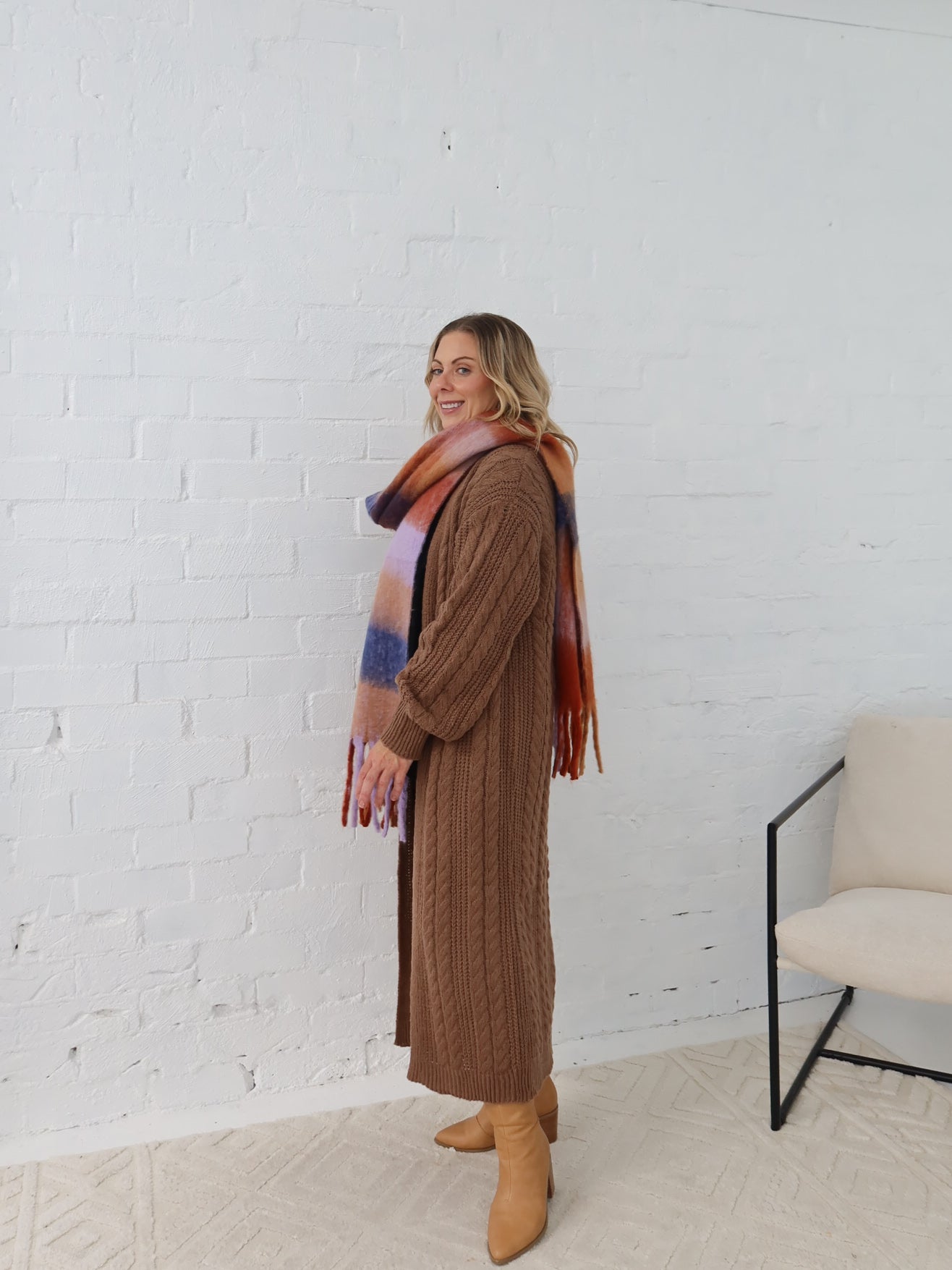 Ziggy Cardigan - Brown