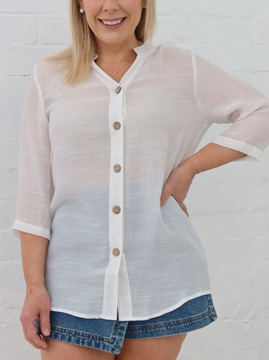 Kathryn Top - White