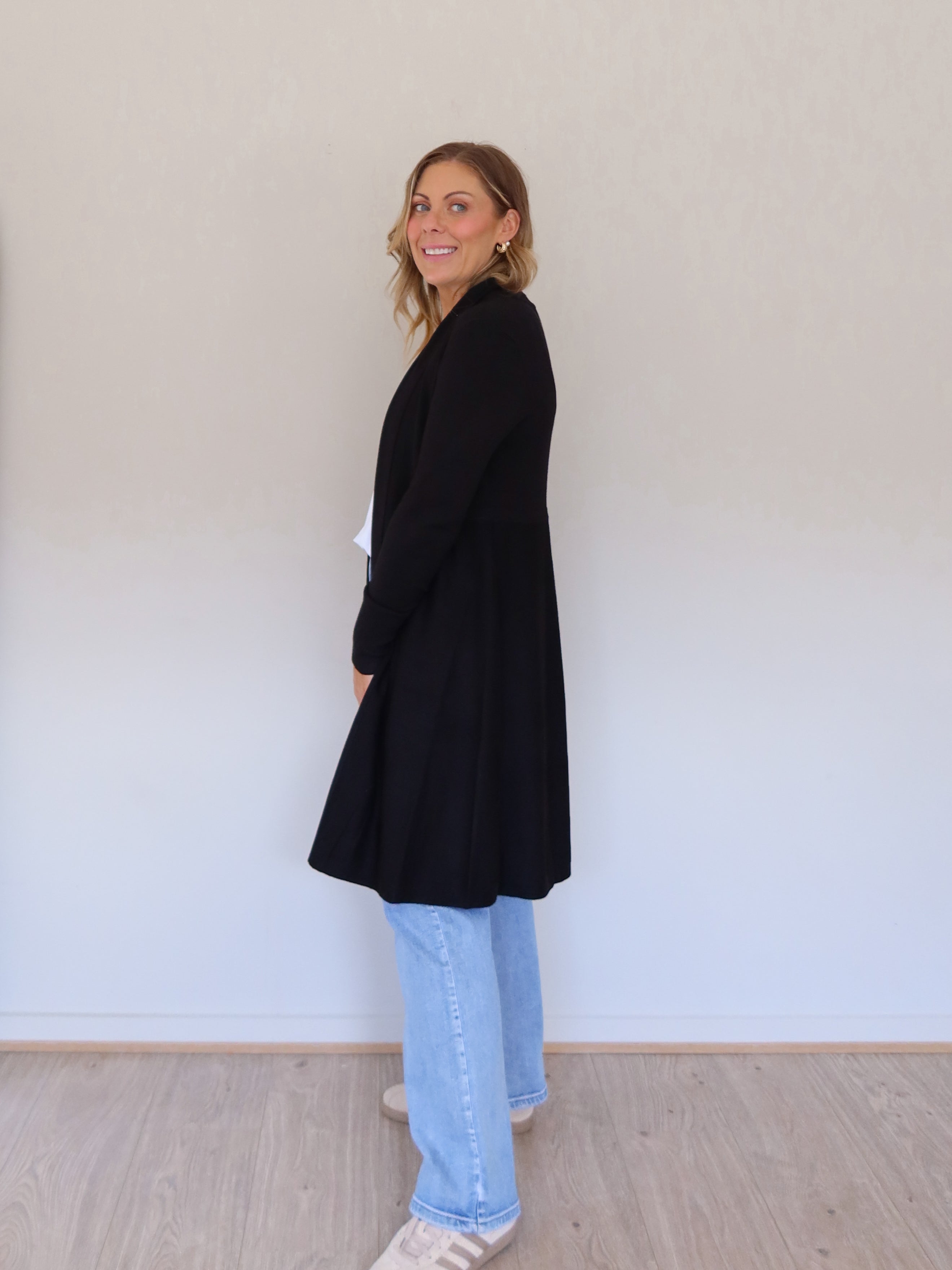 Rowan Cardigan - Black