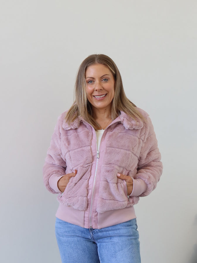 Macey Jacket - Blush