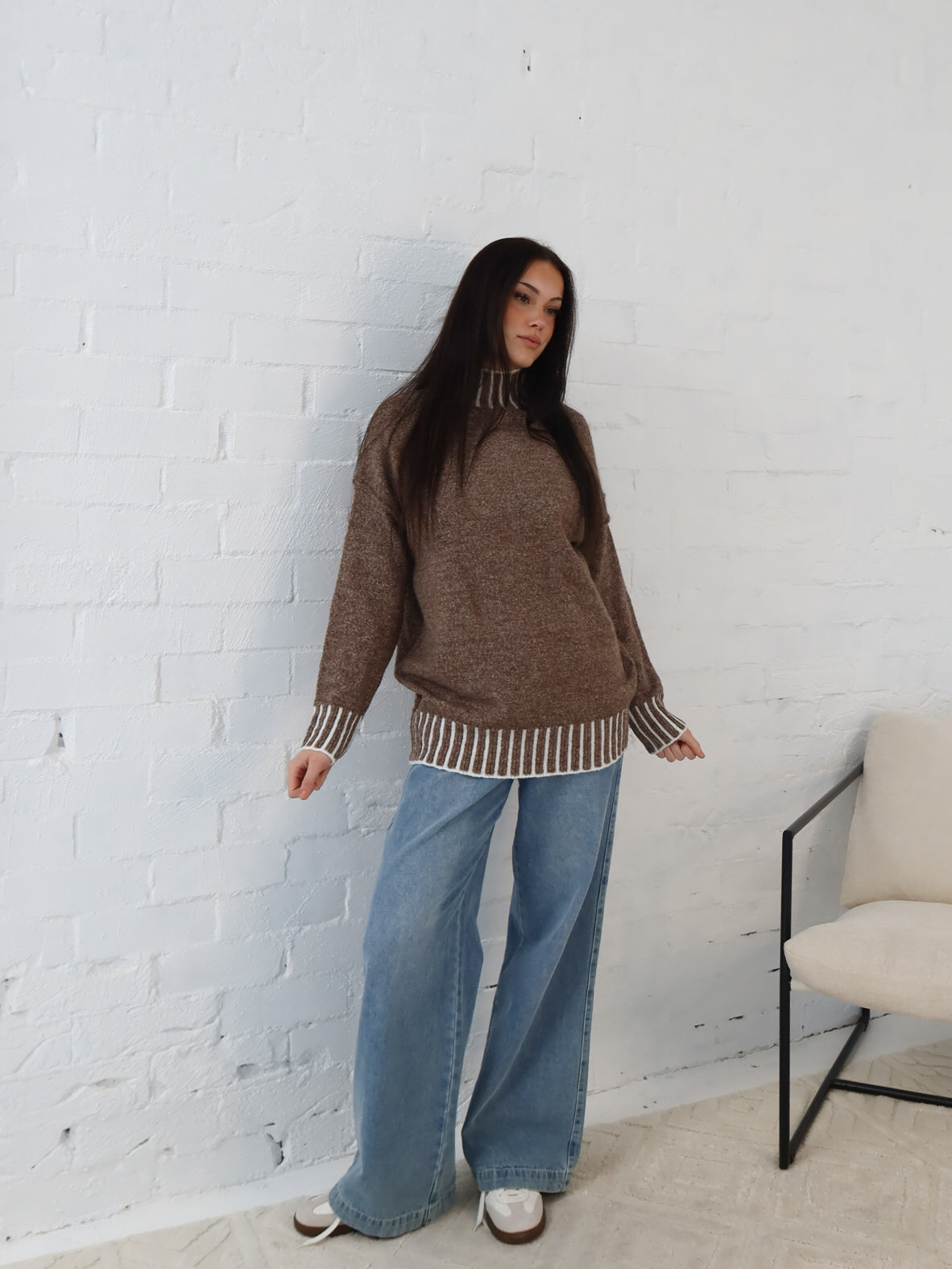 Felicity Knit - Chocolate