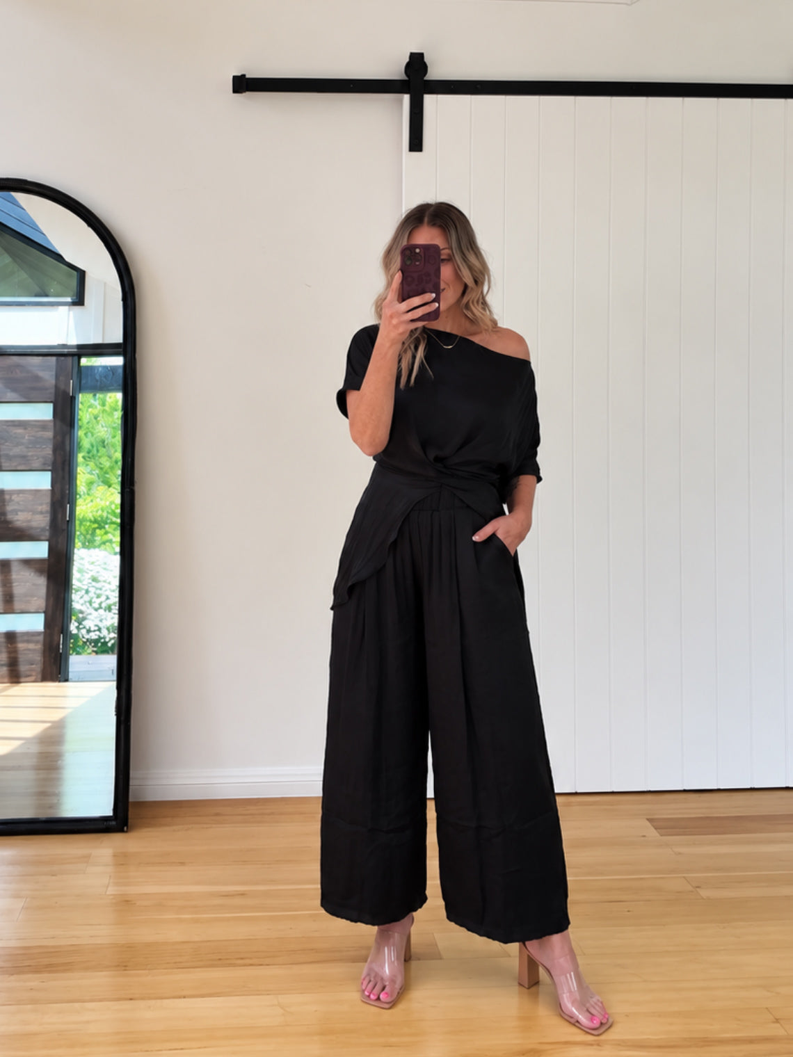 Cynthia Top- Black