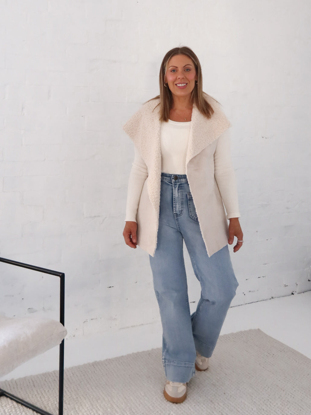 Lana Vest- Bone