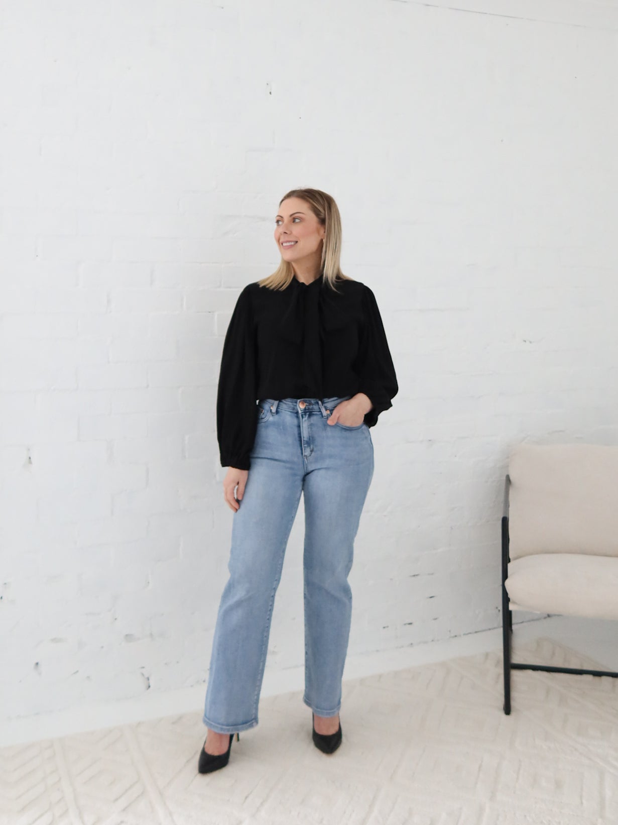 Morgan Blouse - Black