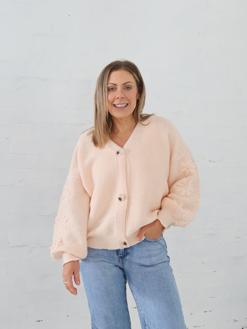 Isabelle Cardigan - Peach