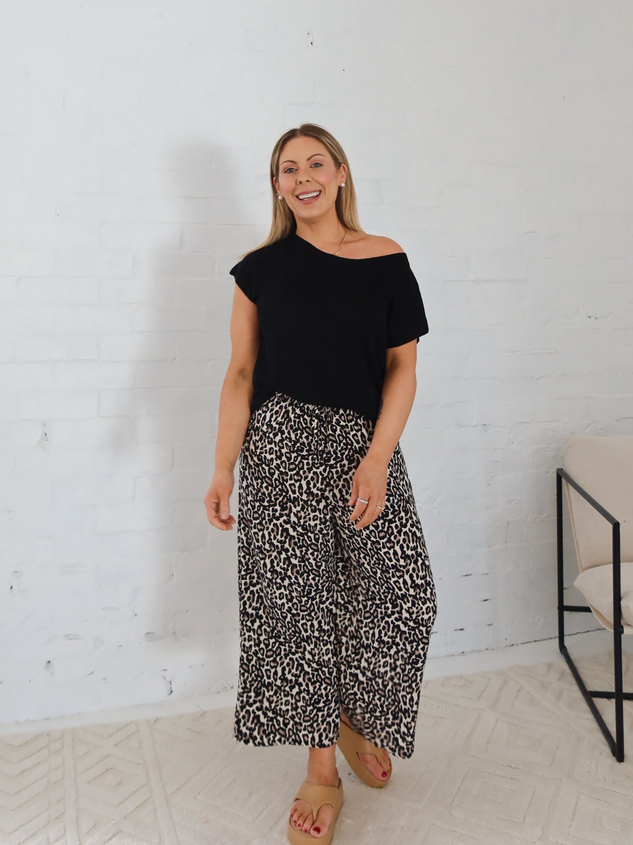 Trish Pants- Leopard