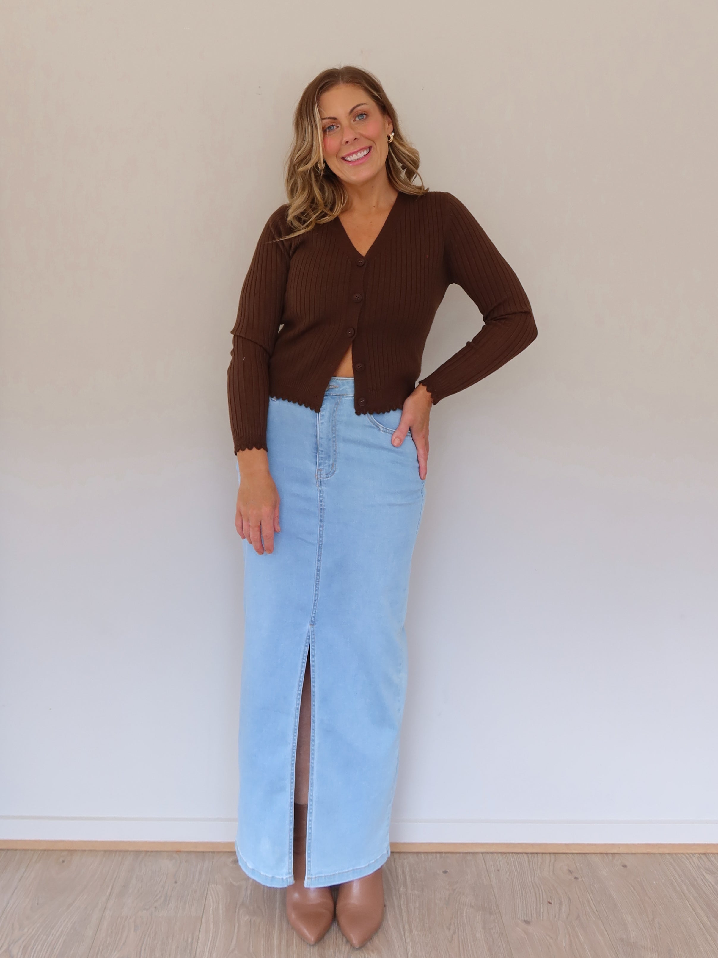 Ramsay Skirt - Light Blue