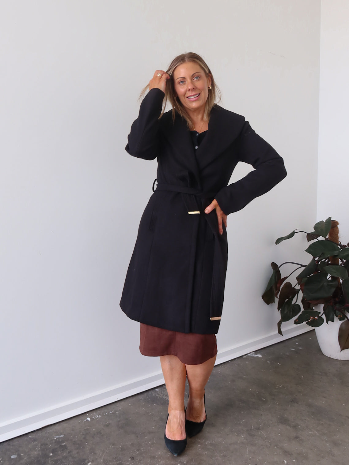 Harper Coat- Black